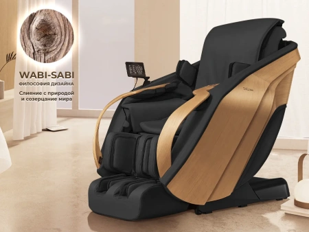 Ультра премиум массажное кресло D_Core 2 Черный