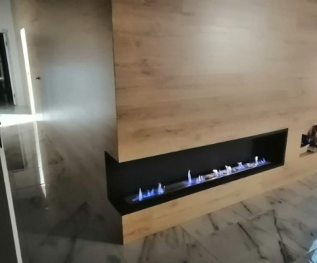 Угловой встраиваемый биокамин Firezo L'angolo Destro 1000 Угловой встраиваемый биокамин Firezo L'angolo Destro 1000