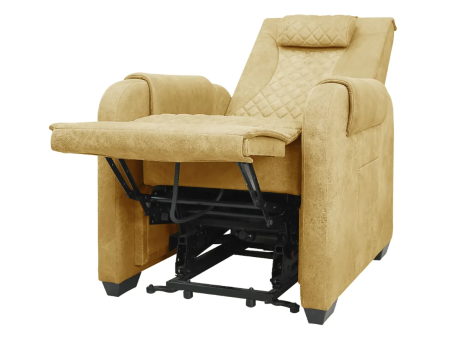 Массажное кресло реклайнер с подъемом FUJIMO LOUNGE UP F7003 ZLFL на заказ